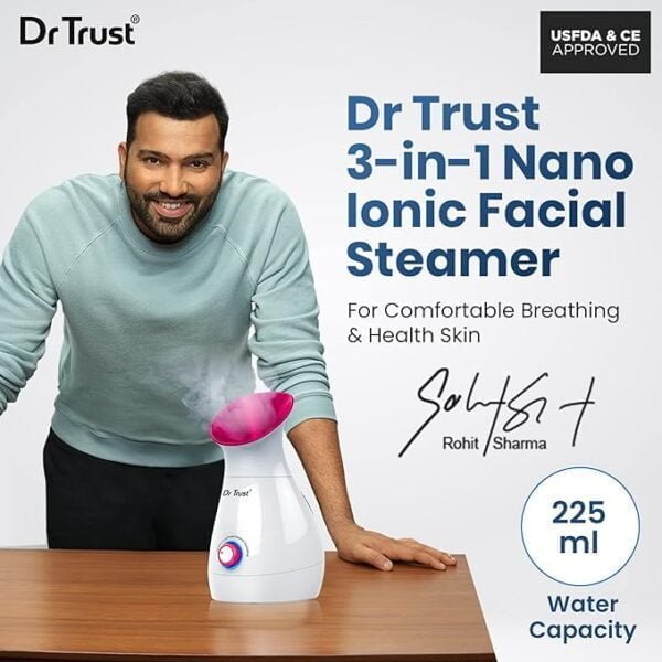 Dr Trust Nano Ionic Facial Steamer & Humidifier 905 Rohit Sharma