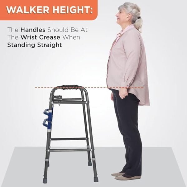 Vissco-0934-Medipedic-Walker-Double-Grey