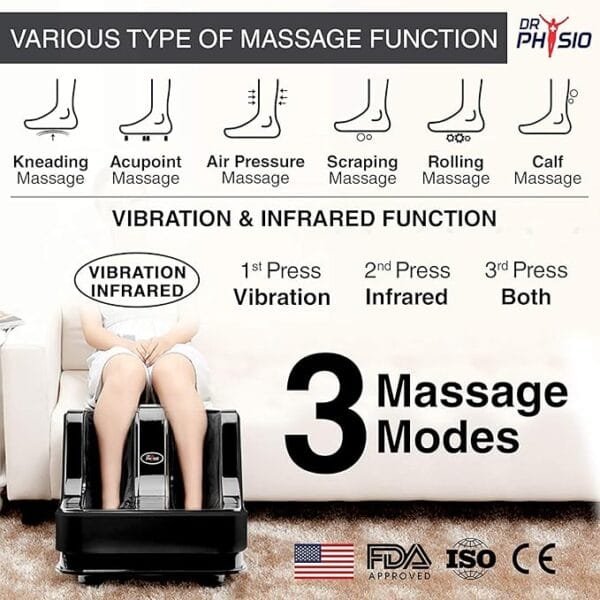 Dr Physio USA Leg and Foot Massager 1022 - Image 6