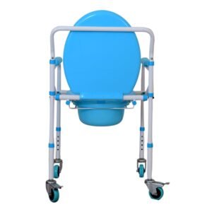 Karma Aqua 5 Commode Chair with Wheels