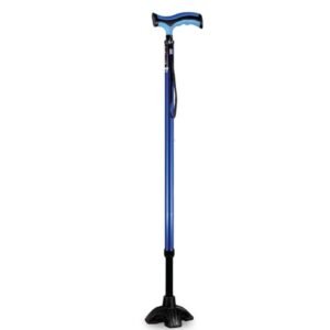 Vissco Avanti Plus Walking Stick – Big Shoe, T-Shaped  Aluminum